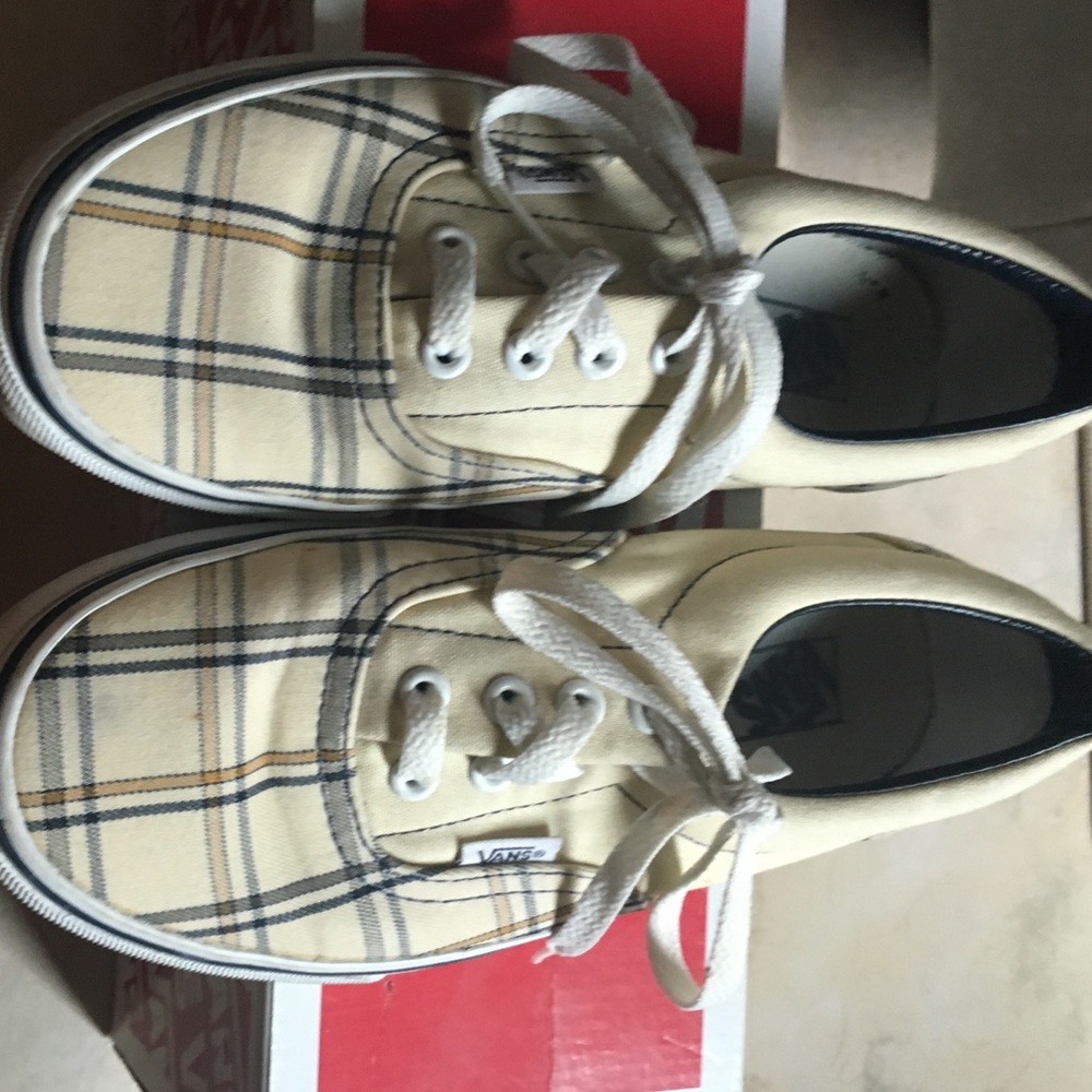 Plaid vans
